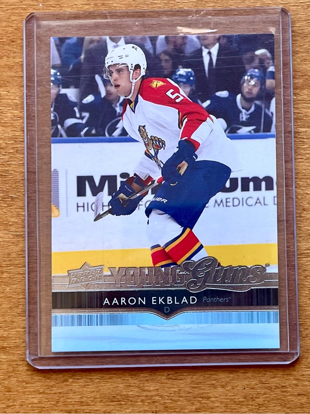 2014-15 UD Series One Young Guns Aaron Ekblad Hockey Trading Card
